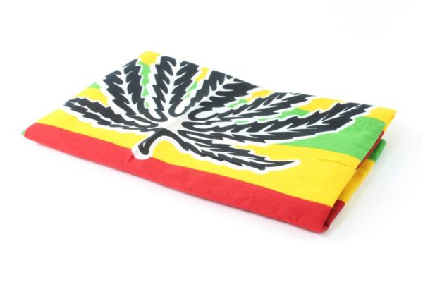 Bandana Cannabis Leaf Kerchief Rasta